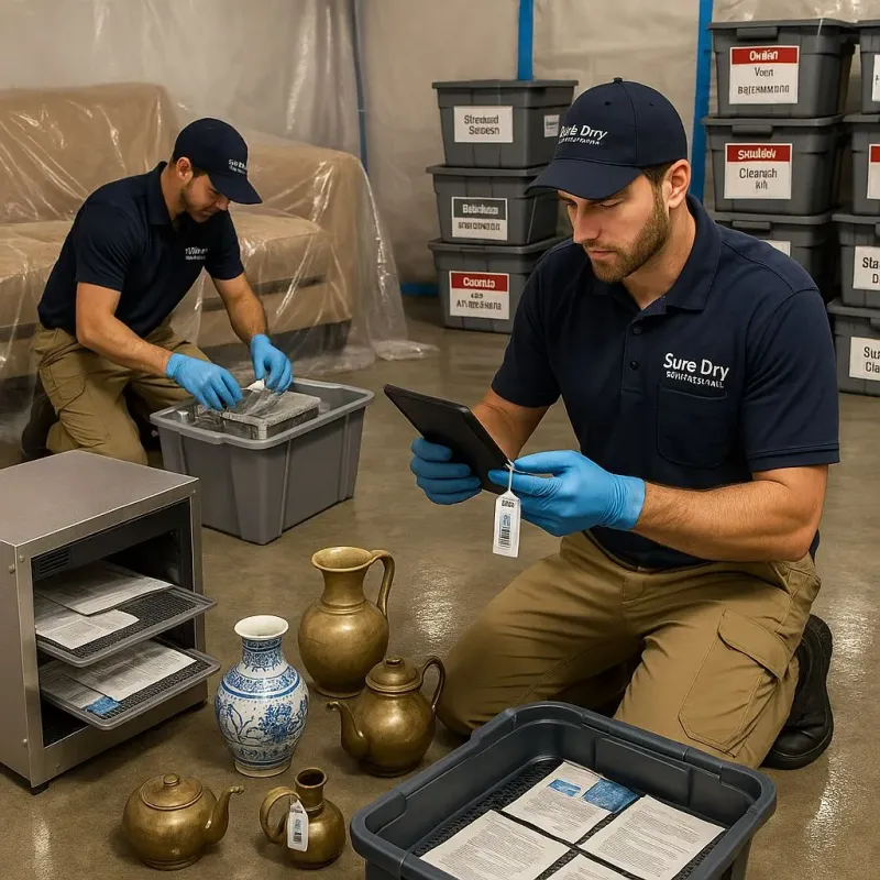 Content Protection and Restoration process in Fort Irwin, CA